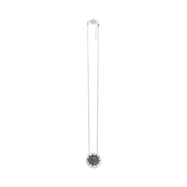 Collar Upsala Plata Círculo Chico Corto Acerina